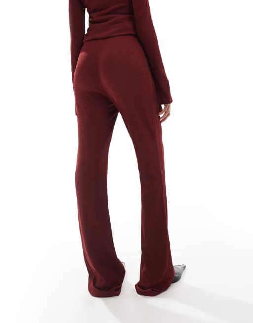 Womens tall velvet pants sales