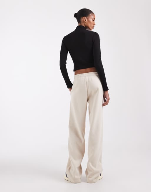 Only Tall - Joggers de pernera ancha color piedra, 3 de 5