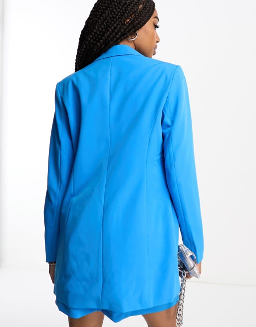 Only Tall – Oversize-Blazer in leuchtendem Blau, Kombiteil ASOS