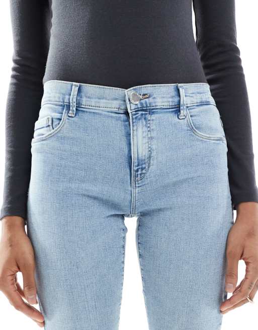 ONLY Tall - Rain - Lyseblå og forvaskede skinny jeans, 5 af 5