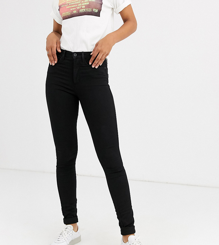 Only Tall - Skinny jeans met normale taille in zwart