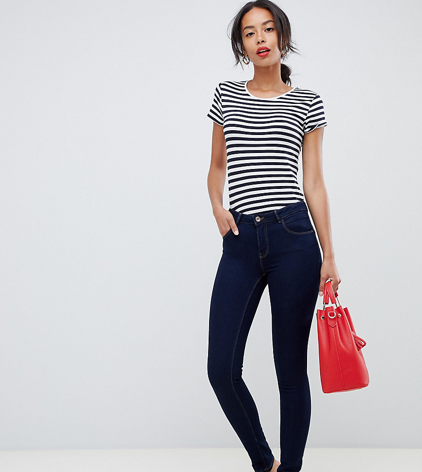 Only Tall - Skinny push-up jeans in blauw