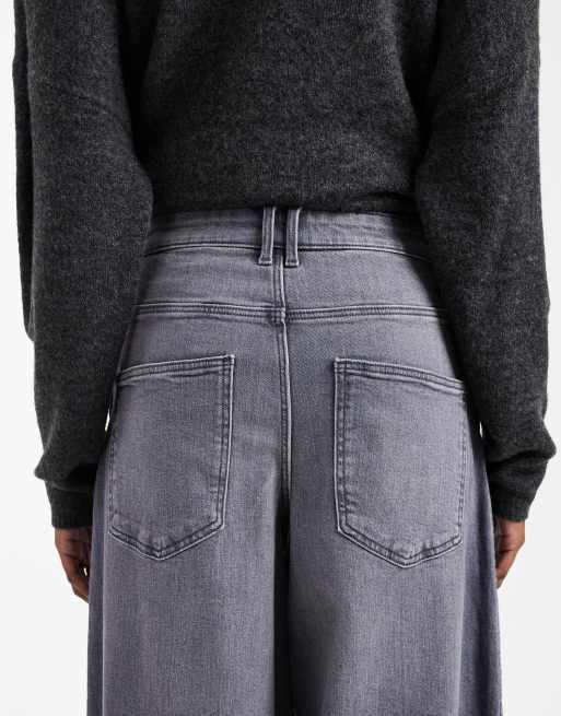 ONLY Tall Tamy barrel jeans in grey denim, 5 of 5