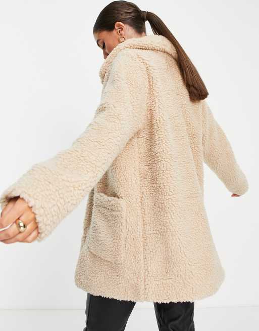 Tall shop teddy jacket