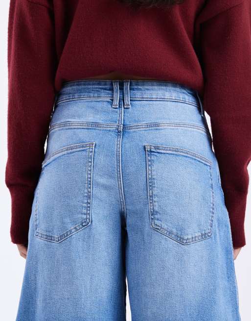 ONLY Tamy barrel jeans in light blue denim, 4 of 5