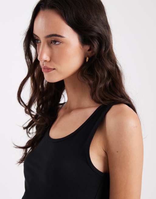 ONLY tank top in black , 3 of 4