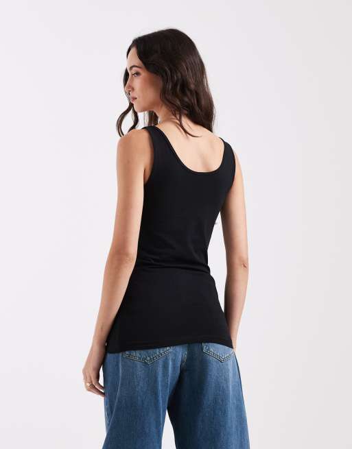ONLY tank top in black , 4 of 4