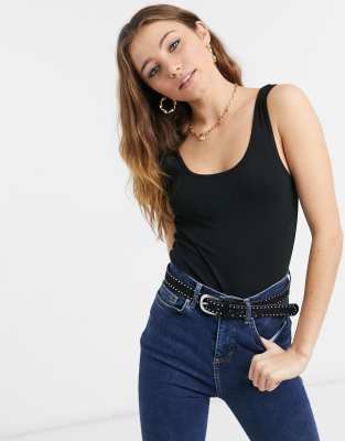 Only Tank Top In Black