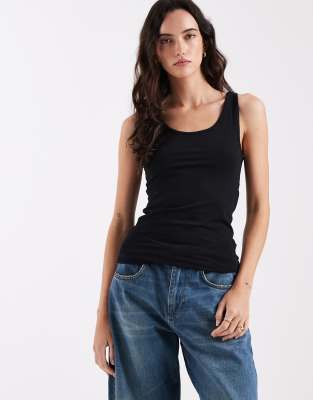 ONLY - Tanktop in Schwarz