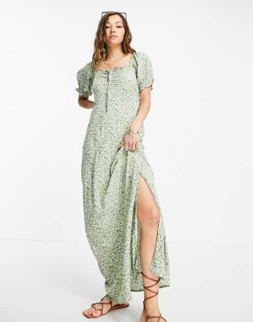 Only ditsy floral hot sale maxi dress