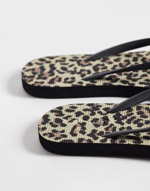 ONLY - Teenslippers in luipaardprint, 4 van 4