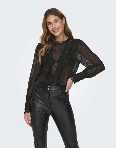 ONLY – Top in Schwarz - view 1