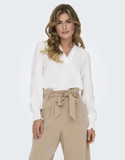 ONLY Top in white - view 1