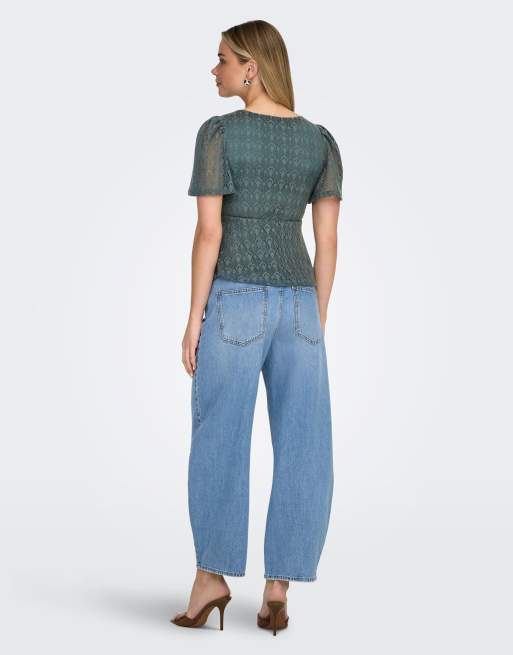 ONLY - Top verde balsamo, 2 di 7
