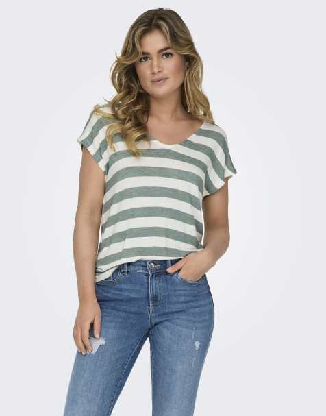 ONLY - Top - Vert-de-gris - view 1