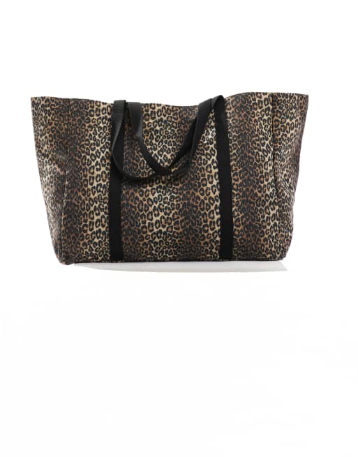 ONLY tote bag in leopard print | ASOS
