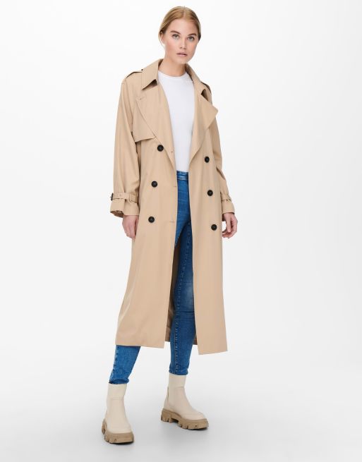 Only - Trench color pietra