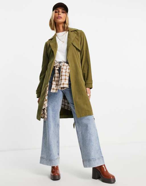 Only - Trench verde