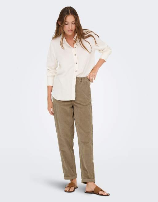 ONLY Trousers in weathered teak, 3 of 7