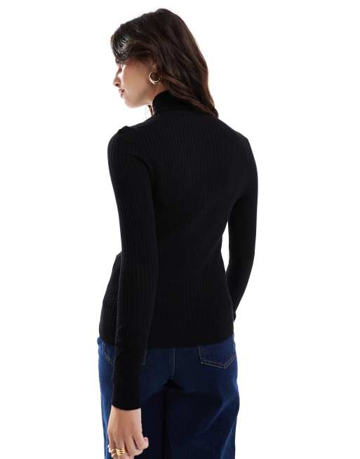 ONLY turtleneck sweater in black , 2 of 4
