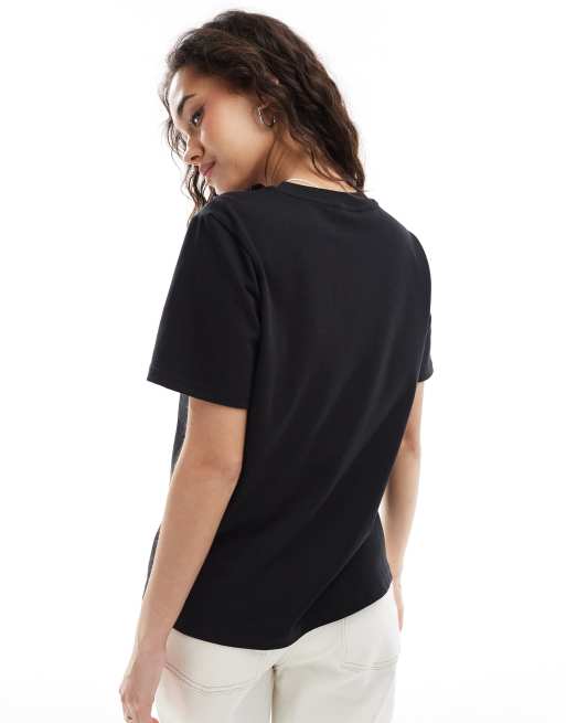 ONLY - Ultiem T-shirt met ronde hals in zwart, 4 van 4