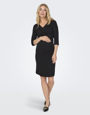 Only - Umstands-Kleid in Schwarz