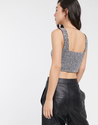 only sequin top