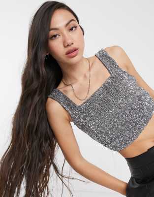 only sequin top