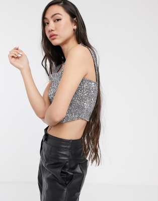 only sequin top