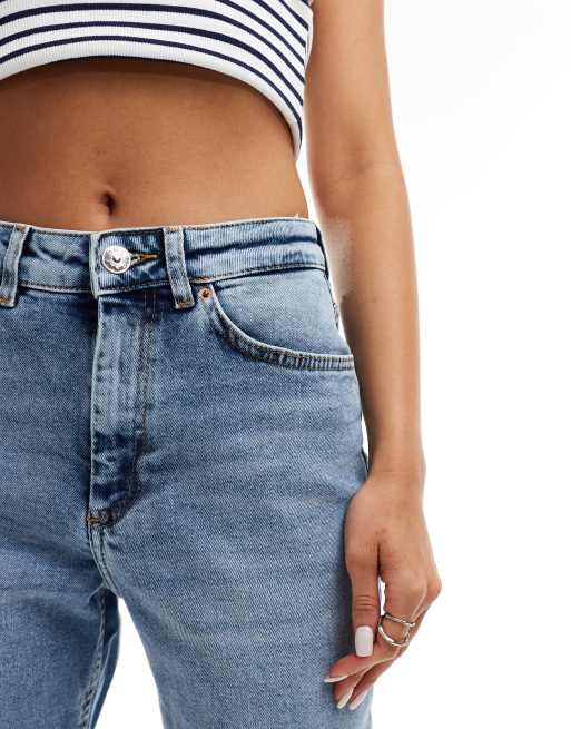 Only – Veneda – Mom-Jeans in Hellblau , 4 von 5