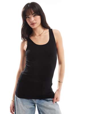 ONLY vest top in black