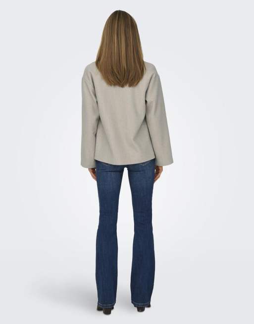 ONLY veste taupe simple, 2 de 7