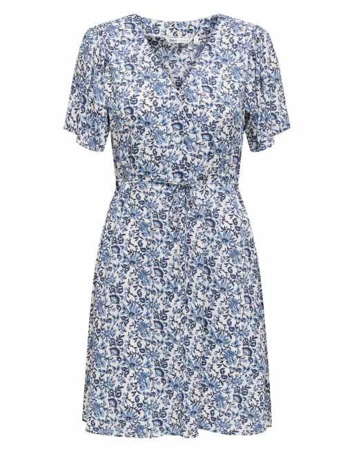 ONLY vestido en azul coronet, 3 de 4