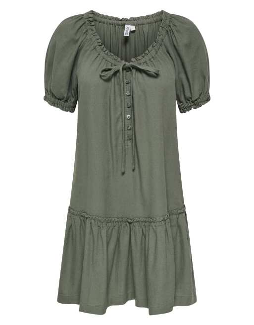 ONLY vestito in verde oliva fumé, 6 di 7