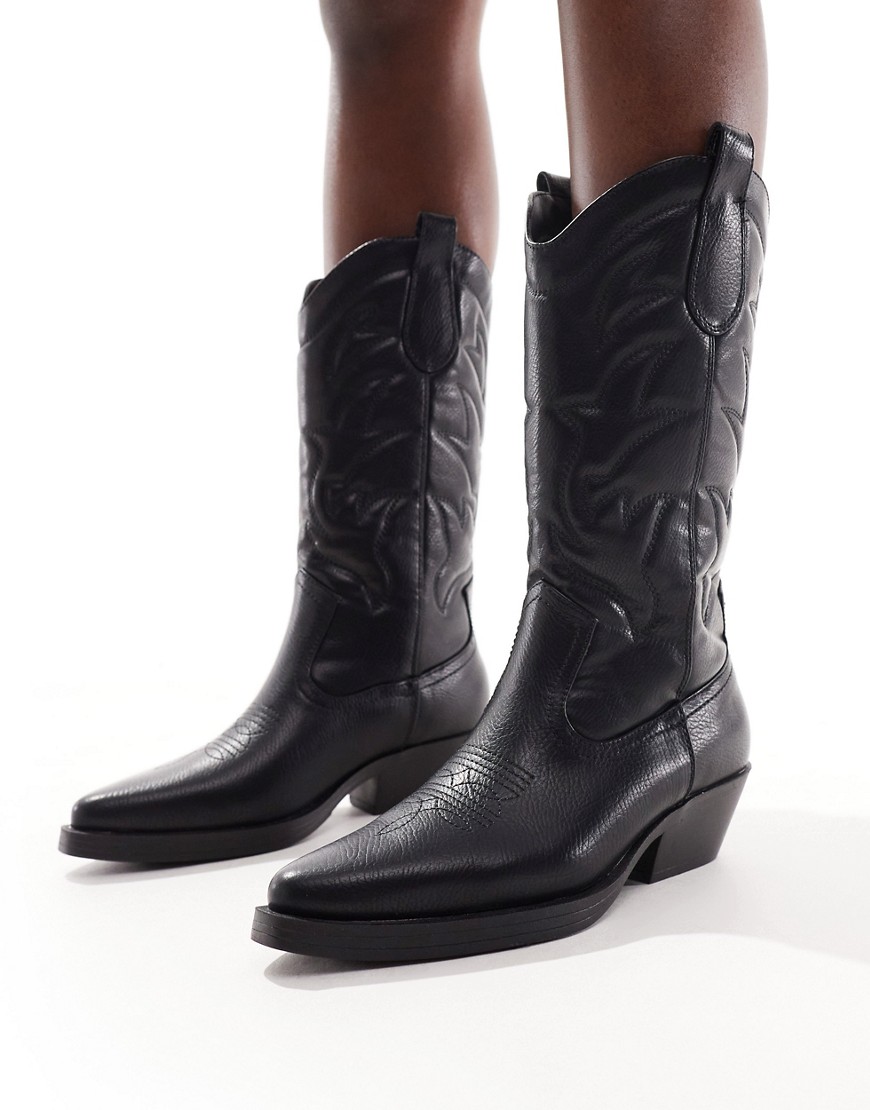ONLY western boot in black
