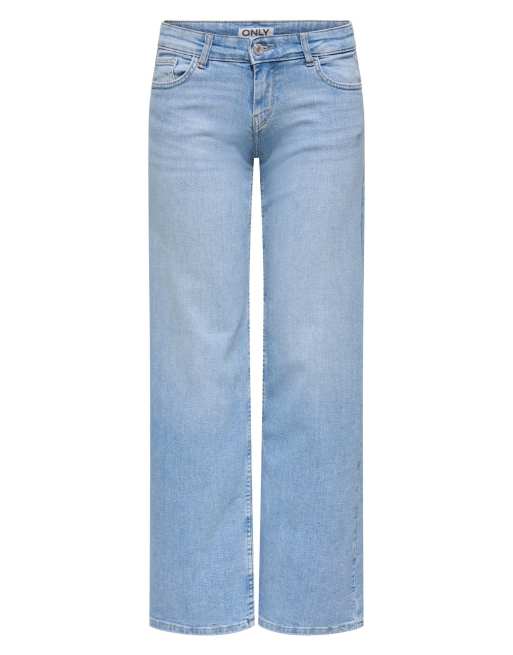 ONLY – Wide-Fit-Jeans in Hellblau, 6 von 7