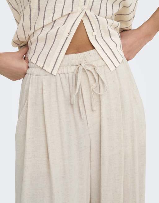 ONLY Wide-leg trousers in moonbeam, 5 of 7