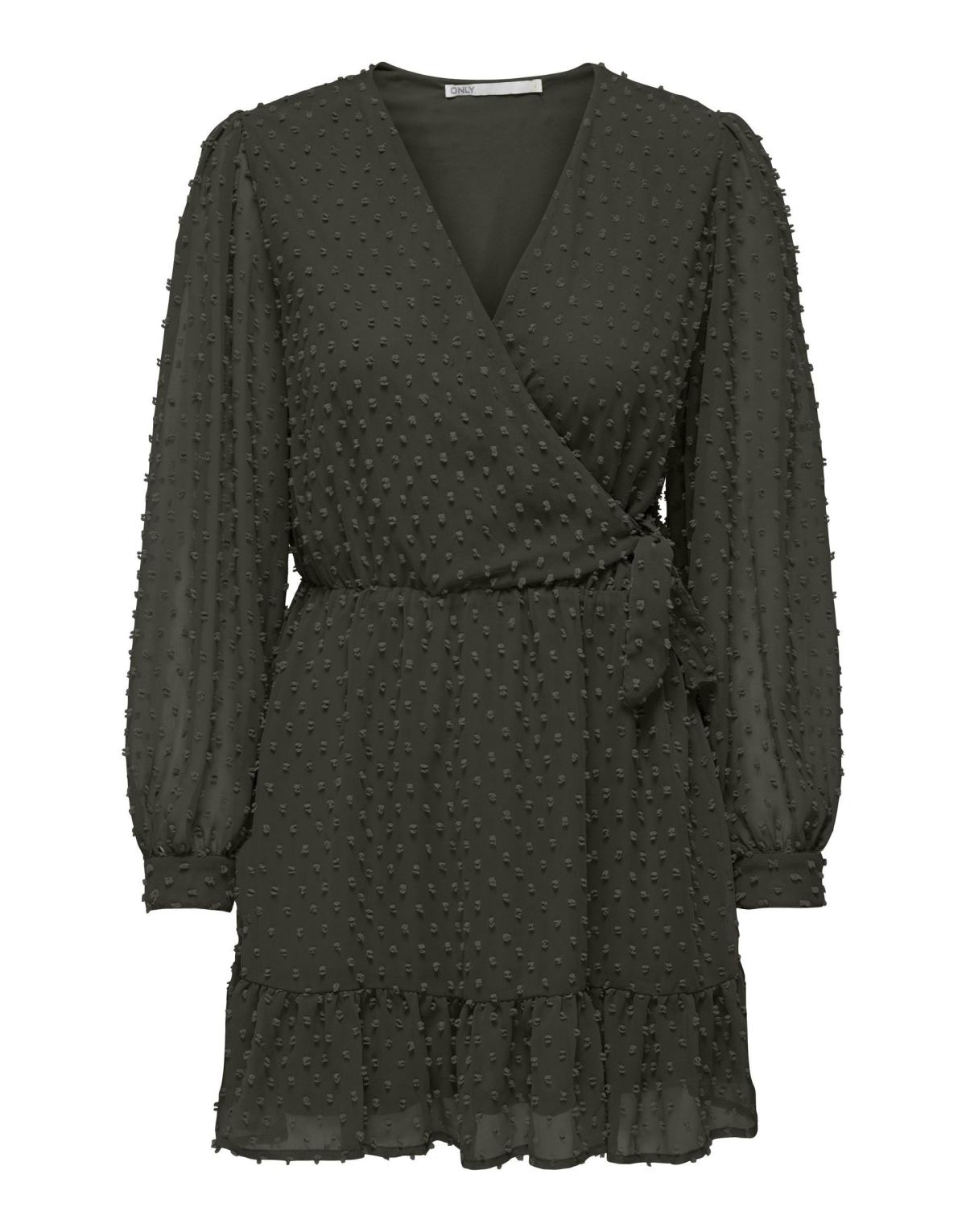 ONLY Wrap dress in rosin