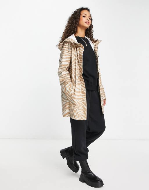 H&m best sale leopard raincoat