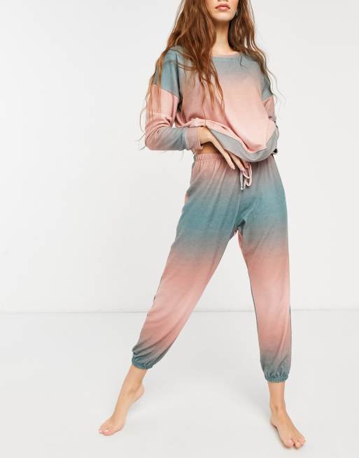 Onzie - Joggingbroek in roze met kleurverloop