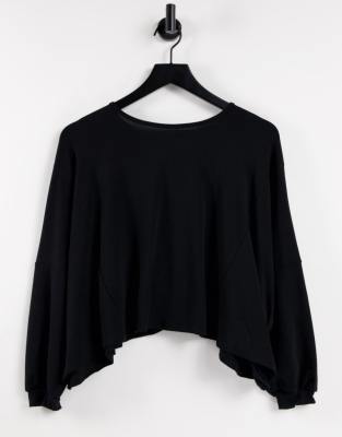 ONZIE Onzie om yoga long sleeve top in black