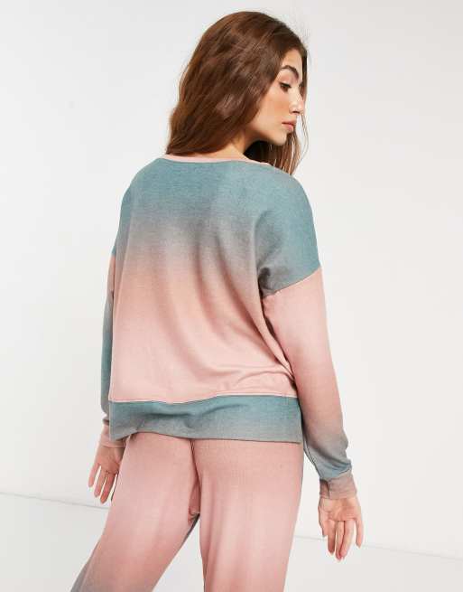 Onzie sweatshirt in pink ombre, 2 of 4