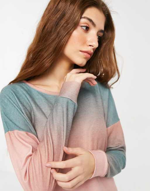 Onzie sweatshirt in pink ombre, 3 of 4