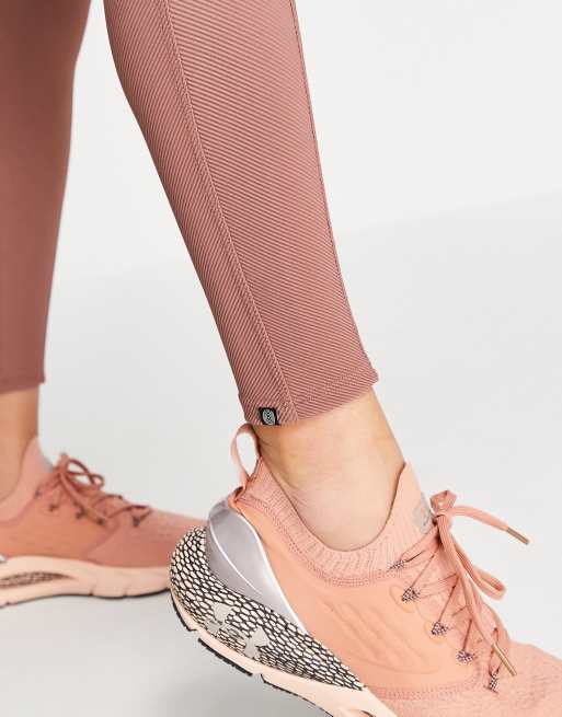 Onzie – Sweetheart – Jasnobrązowe prążkowane legginsy, 4 z 4