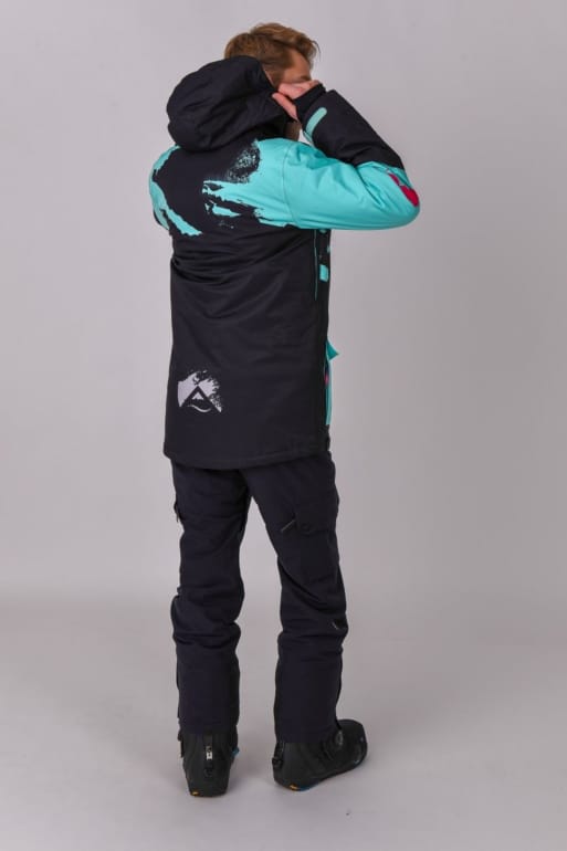 OOSC - Afterparty - Veste - Noir et menthe, 4 de 4