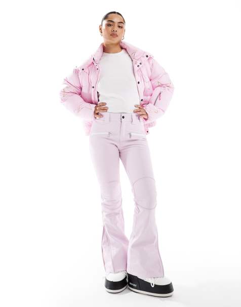 OOSC Baby pink chic ski pants in pink - view 1