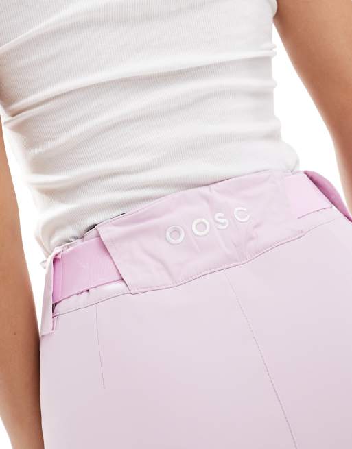 OOSC Baby pink chic ski pants in pink | ASOS