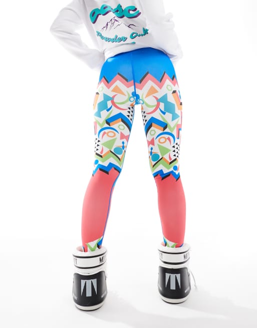 OOSC Baselayer ski leggings nuts cracker women's in multi , 5 of 5