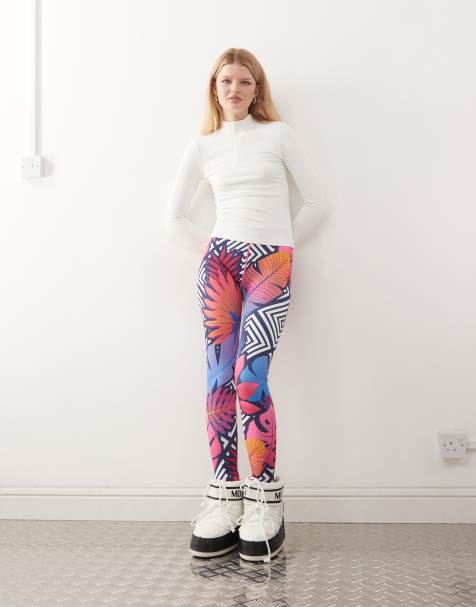 OOSC - Big Poppa - Leggings baselayer da donna multicolore - view 1