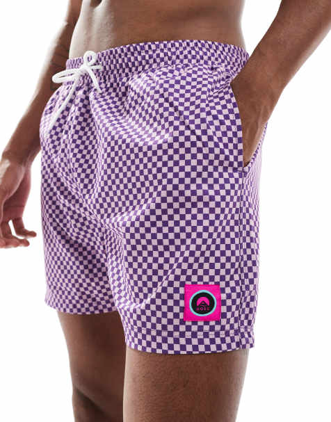 OOSC - Checkmate - Pantaloncini da bagno multicolore da uomo - view 1